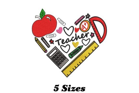 Charming Teacher Heart: A Sweet Embroidery Review