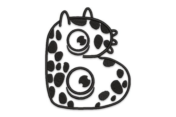Monster Alphabet Letter B: A Whimsical Embroidery Review