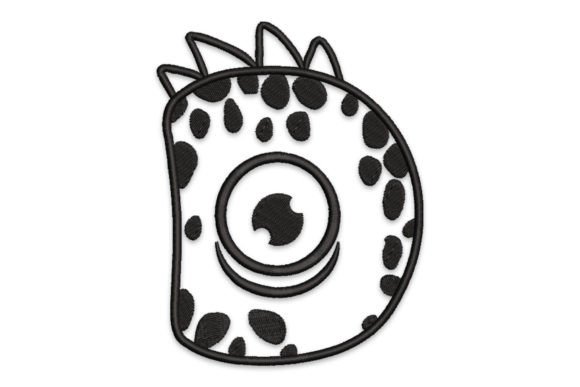 Monster Alphabet Letter D: A Whimsical Etsy Best-Seller?