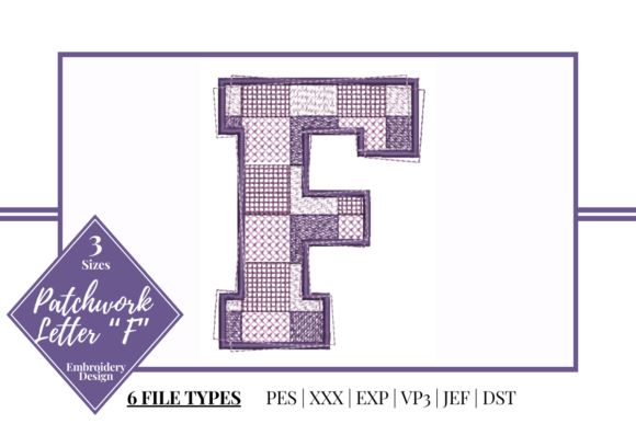 Patchwork Letter F Review: A Versatile Asset for Small Business Branding