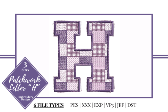 Patchwork Letter H: A Designer's Review for Boutique Sweatshirts