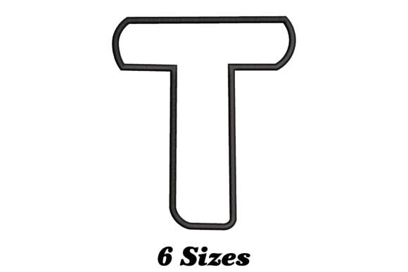 Review: Alphabet Letter T Outline for Branding