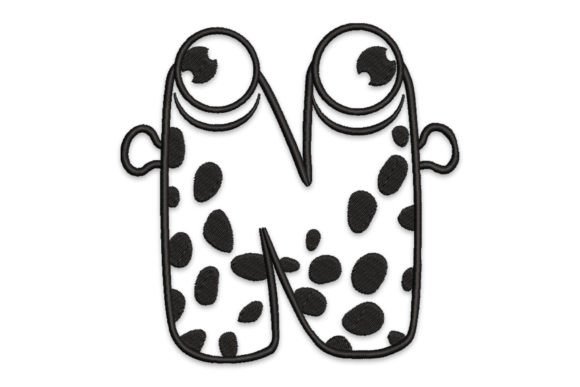 Review: Monster Alphabet Letter N for Custom Gifts