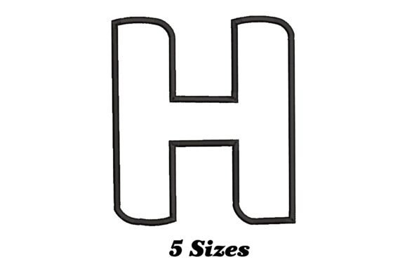 Reviewing Alphabet Letter H Outline for Etsy Shops