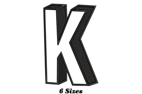Reviewing Alphabet Letter K for Personalized Embroidery Gifts