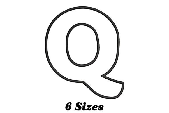 Reviewing Alphabet Letter Q Outline for Boutique Apparel