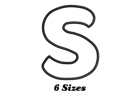 Reviewing Alphabet Letter S Outline for Craft Fairs