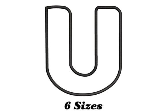 Reviewing Alphabet Letter U Outline for Craft Fairs