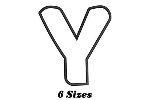 Reviewing Alphabet Letter Y Outline for Real Embroidery Projects