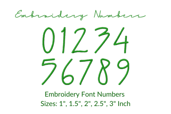 Reviewing Gistesy Number Fonts for Boutique Apparel