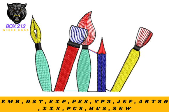 Reviewing the School Spirit Embroidery Design